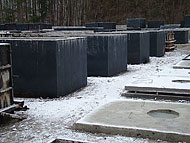 Plac produkacja szamb betonowych Zabrze